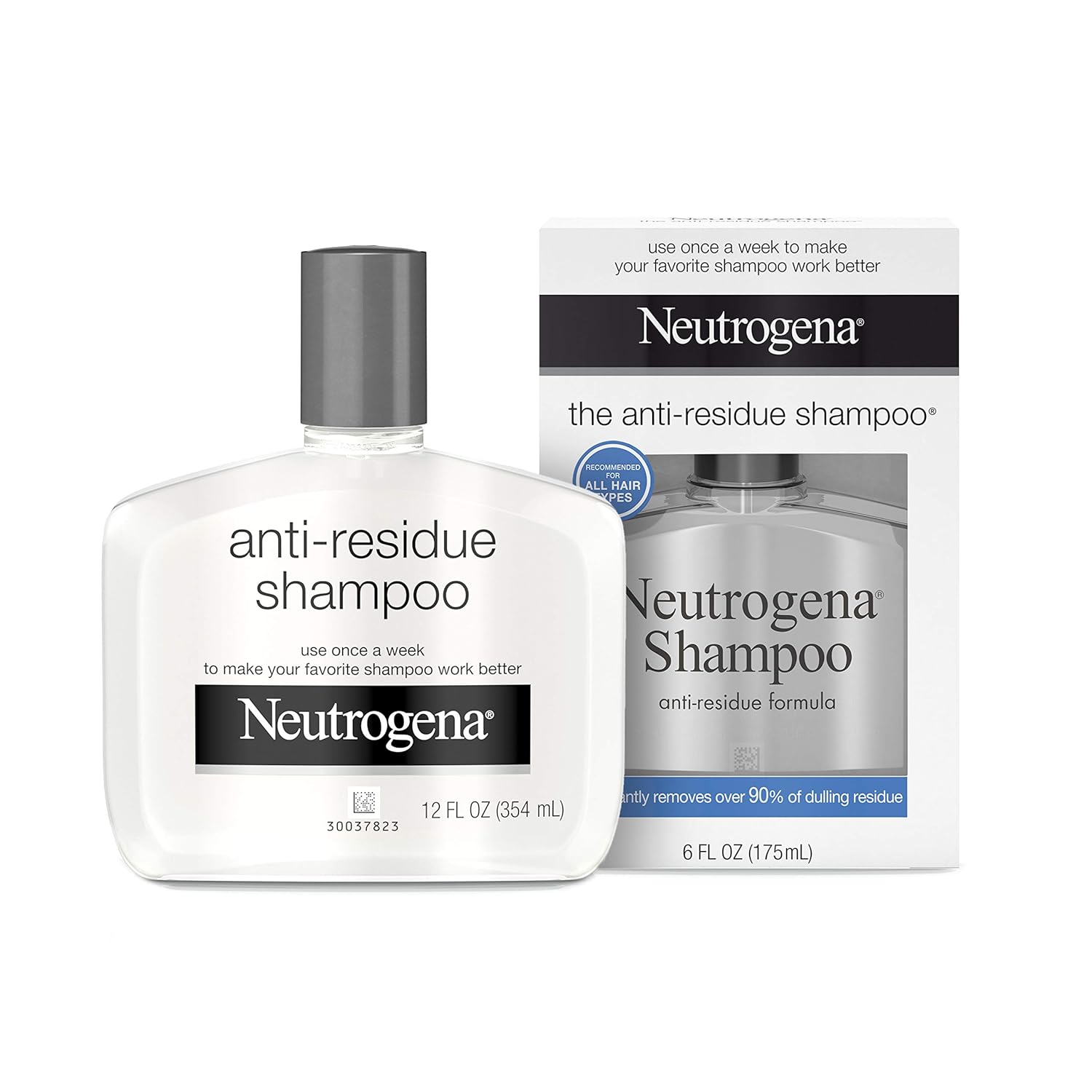 Neutrogena Anti-Residue Clarifying Shampoo, Gentle Non-Irritating Clarifying Shampoo to Remove Hair Build-Up & Residue, 12 fl. oz : Beauty