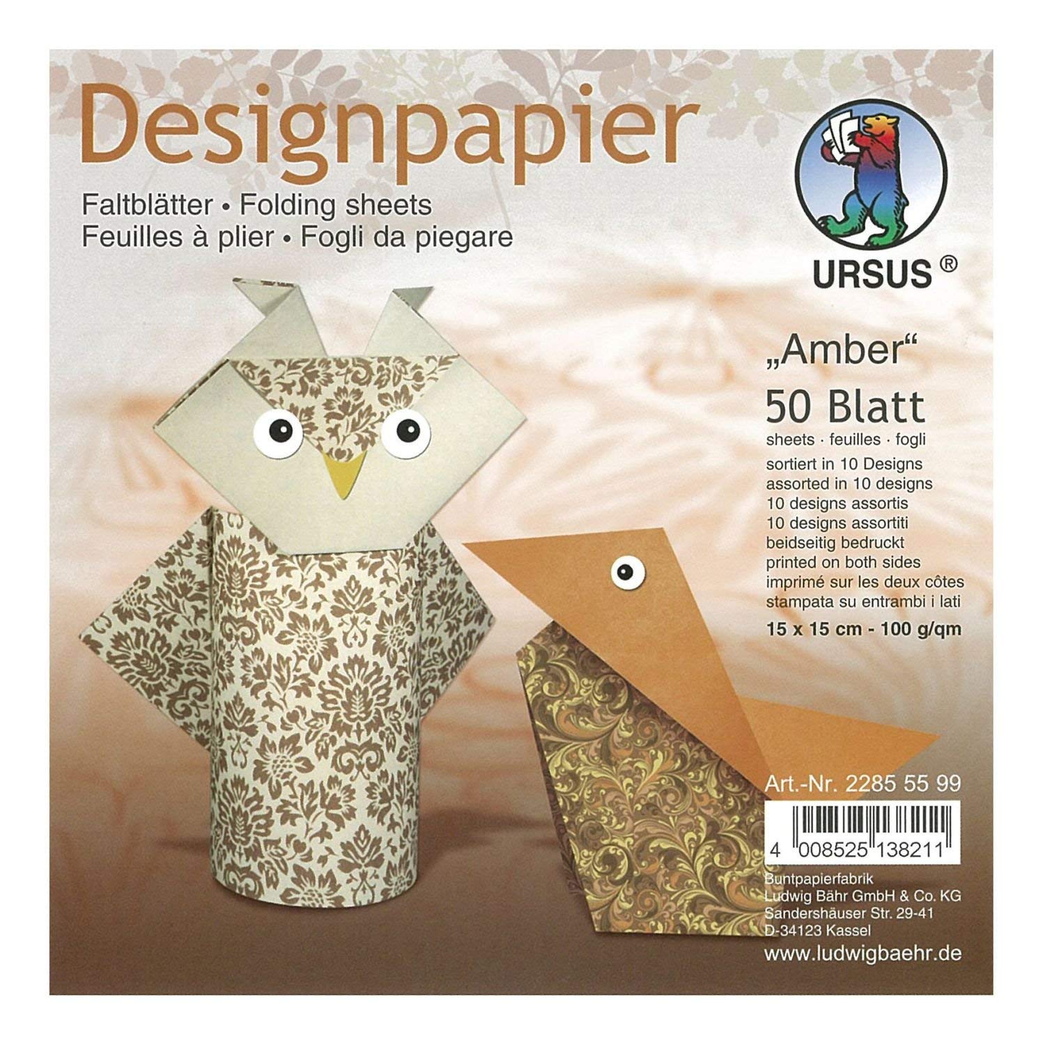 Ursus Ruby design paper,