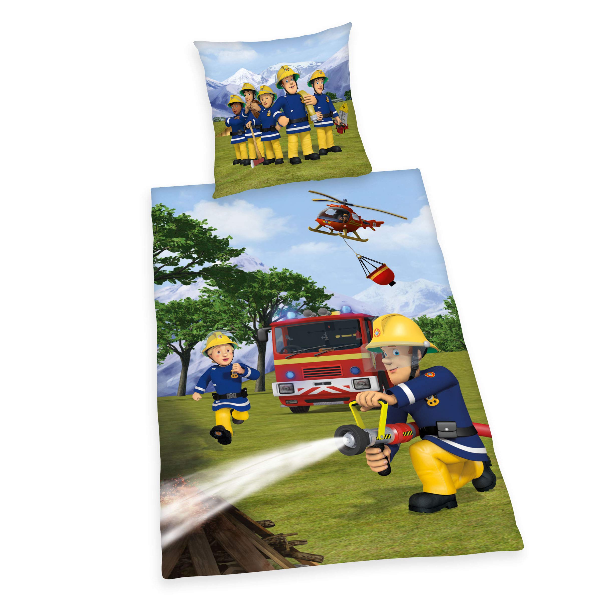 Herding Bedding Set, Cotton, Multicoloured, 80 x 80 cm, 135 x 200 cm