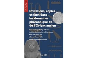 Imitations, copies et faux dans les domaines pharaonique et de l’Orient ancien: Actes du colloque Collège de France-Académie 