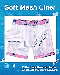 SURF CUZ Boys Swim Trunks Toddler Swim Shorts UPF