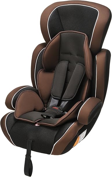 Amazon Tmj ジュニアシート Nenne ネンネ ブラウン 1歳から11歳 ロングユースチャイルドシート ハイバッグ ブースター チャイルドシート 1歳頃から ベビー マタニティ 通販