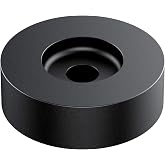 Kedok 45 RPM Adapter, for 7 Inch Vinyl Record Players and Technics Turntables, Solid Aluminum Dome 45 Adapter (Black)