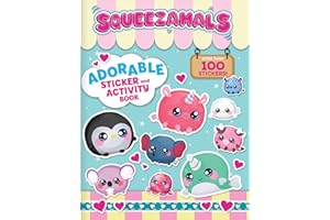 Squeezamals: Adorable Sticker and Activity Book: More than 100 Stickers
