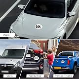 ZAVIA Magnetic Car Badge Europe Pack of 2 178x133mm Waterproof view 6