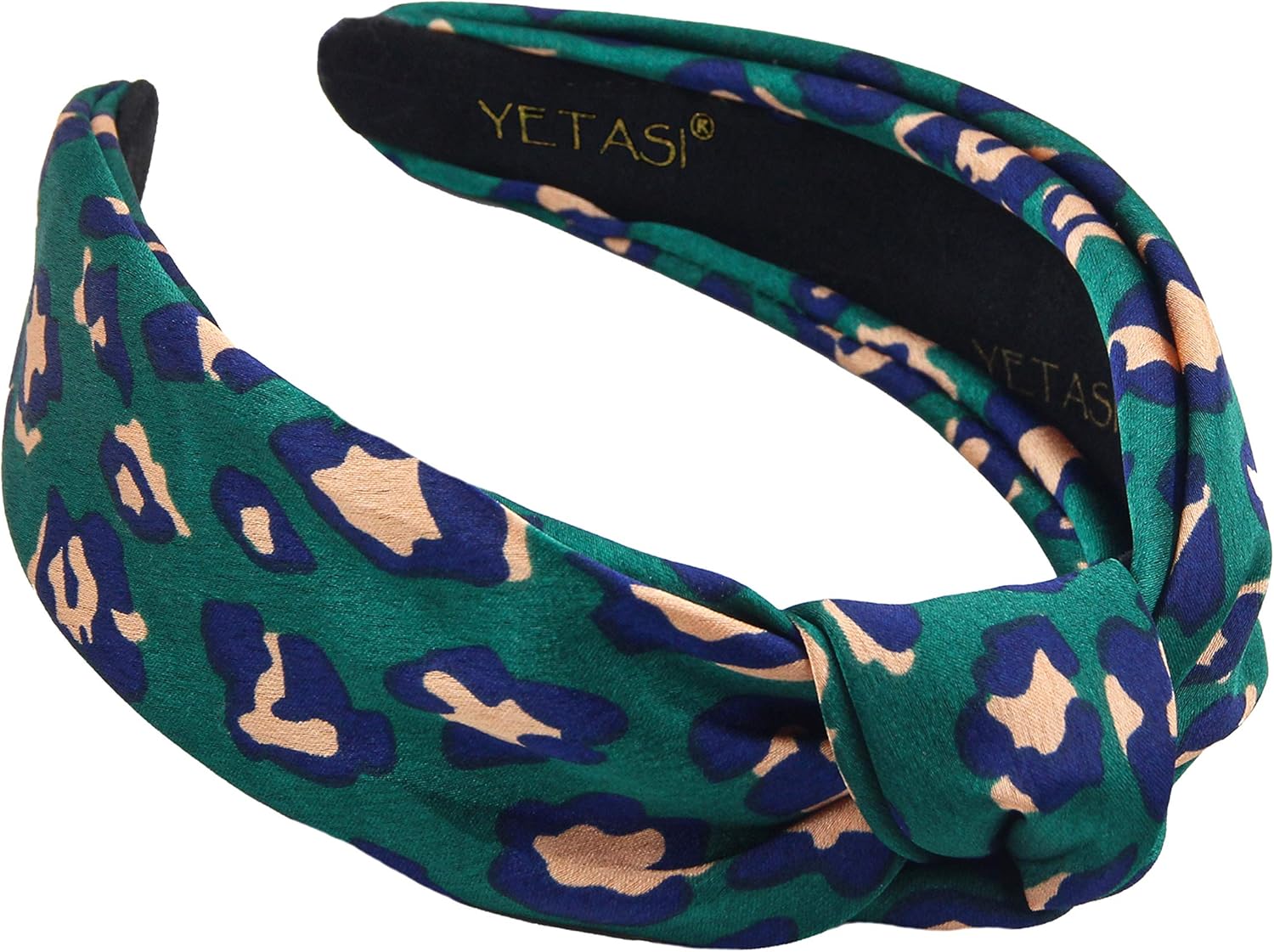 Green Headband is Classy. Leopard Green Knotted Headband is Unique