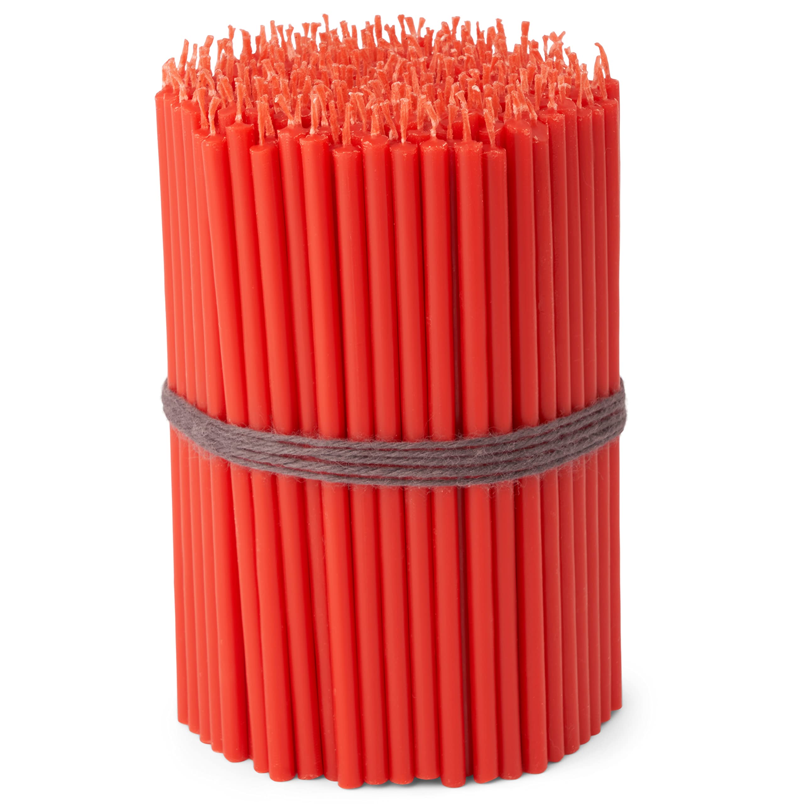 NKlaus 1000g (Approx. 250 pcs.) Altar Candles Ritual Candles L: 16cm. Altar Candles red no.100 36253