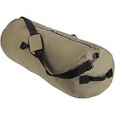 WHITEDUCK HOPLITE Heavy Duty Military Canvas Duffel Bag, Army Cargo Style, Foldable Tactical Outdoor Bag, Travel, Storage