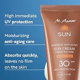 M. Asam SUN Intensive Anti-Aging Face Sun Cream SPF 30 50ml UVA UVB Aloe Coconut view 2