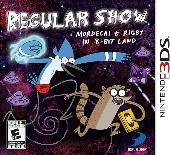 Regular Show Mordecai And Rigby In 8 Bit Land Nintendo 3ds By D3 Publisher Amazon Fr Jeux Video