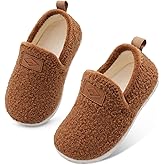 Lefflow Toddler Slippers Boys Girls House Shoes Slip on Baby Sock Shoes Lightweight Outdoor Walking Shoes