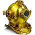 Antique Style Deep Sea Diving Divers Nautical Helmet at Rs 1700 | Diver Helmet in Roorkee | ID