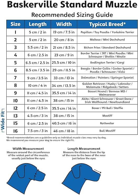 purina baskerville muzzle