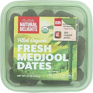 BARD VALLEY Organic Pitted Fresh Medjool Dates, 12 OZ