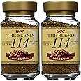 UCC The Blend 114 Instant Coffee, Instant Black Coffee, Smooth Flavor, Imported from Japan, 3.17 Oz (90 g), Pack of 2