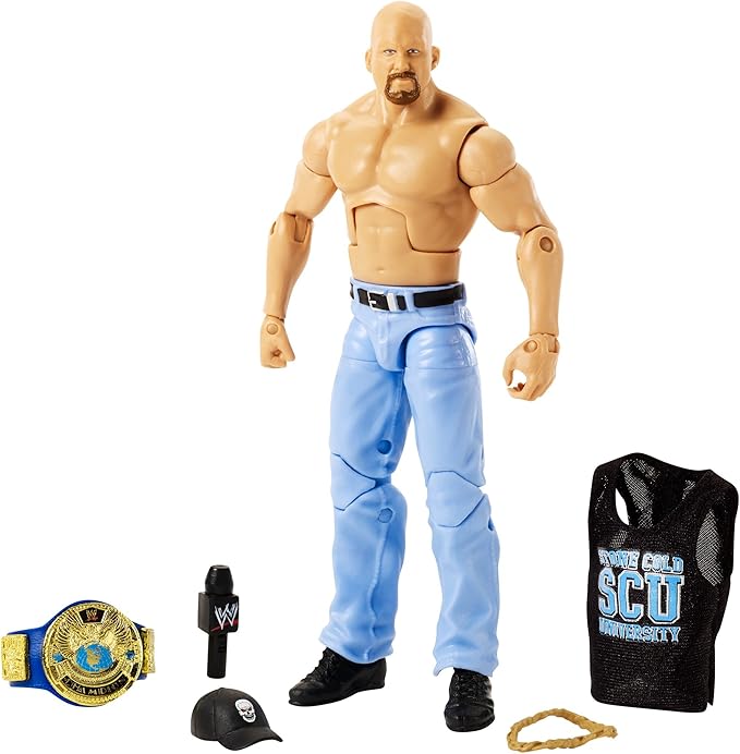 WWE FPT09 Best Of Attitude Era Stone Cold Steve Austin Action Figure