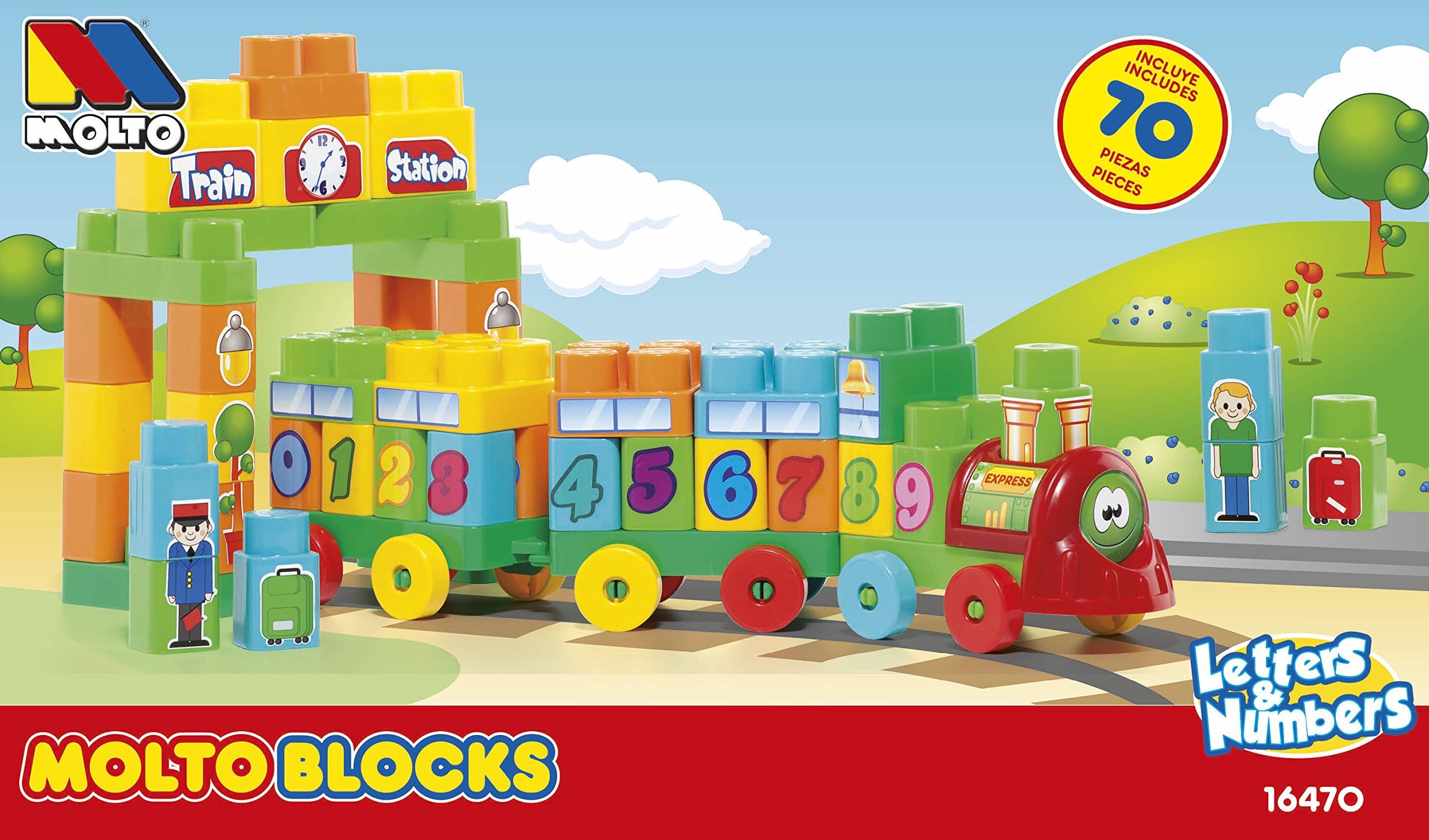 Train Blocks 70 pcs.
