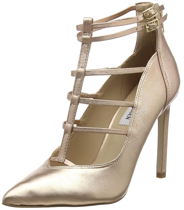Buy Steve Madden Women?s Prazed ClosedToe Pumps Gold (Rose Gold) 7.5 UK at Amazon.in