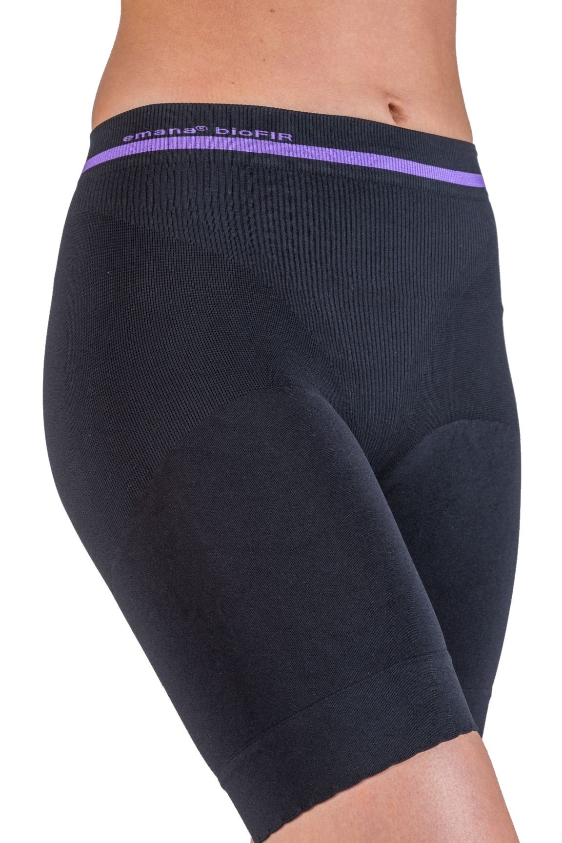 CzSalus Ladies Spanx slimming, shaping Boxer in emana® - Black size XL