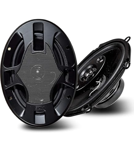 Power Acoustik EF-573 3-way スピーカー 4Ω EF-573 3-Way 12.7×17.8cm