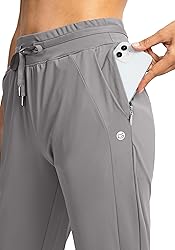 G Gradual Women's Joggers Pants with Zipper Pockets