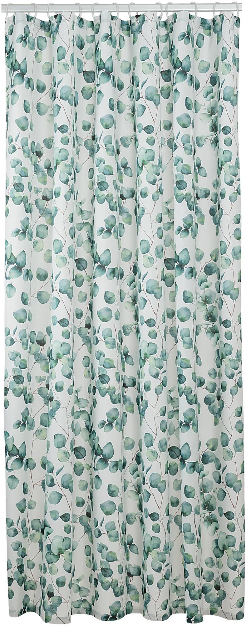 Sealskin Ayra Shower curtain 180x200 cm Polyester Green / White