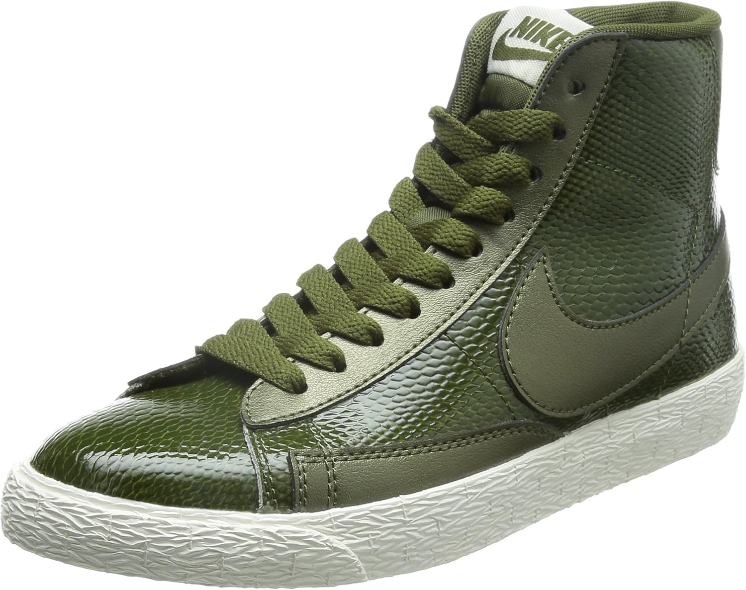 Amazon.com | Nike Blazer Mid LTR PRM Women's Green 685225-300 (Size: 9) | Fashion Sneakers