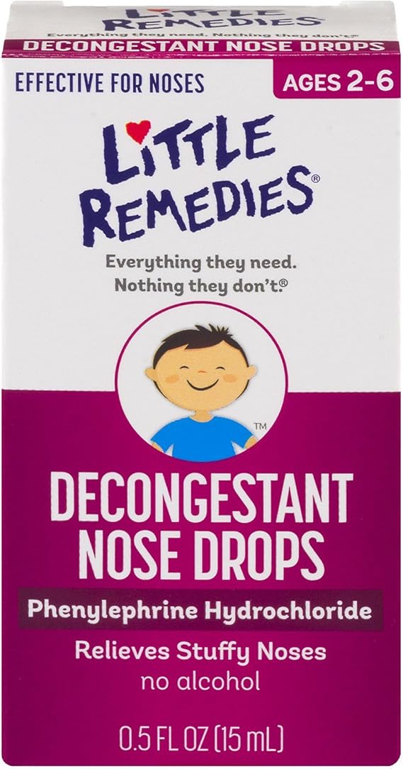 little remedies decongestant nose drops cvs