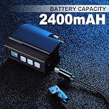 HAWINK Mini Tattoo Battery Power Supply RCA Digital Display Rechargeable USB 5 view 5