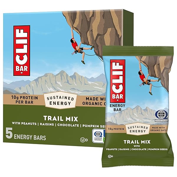 CLIF BAR – ENERGY PROTEIN BARS – TRAIL...