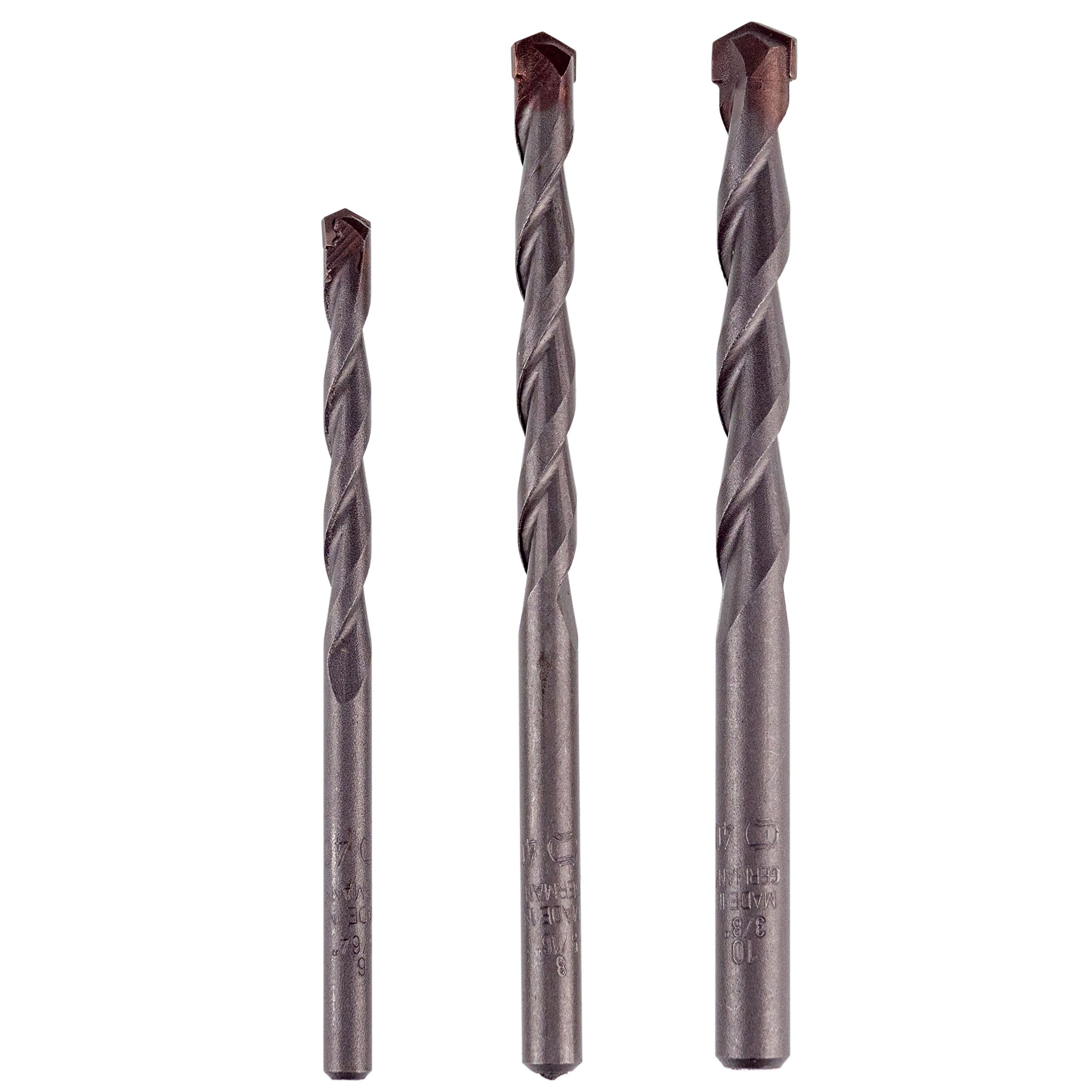 KEIL Keiler Hammer Drill Assortment Masonry Drill Bit Set 3 Pieces 6-8-10 mm