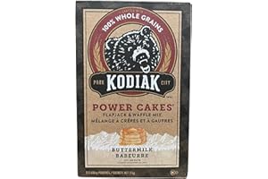 Kodiak Cakes Power Cakes: Flapjack and Waffle Mix Whole Grain Buttermilk 4.5 Lb
