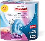 Unibond AERO 360 Lavender Garden Refill Tabs 2x450g for Dehumidifier