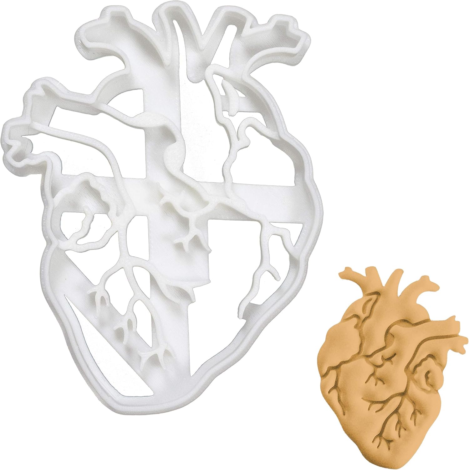 Anatomical Heart Cookie Cutter, 1 Piece Bakerlogy Amazon.co.uk