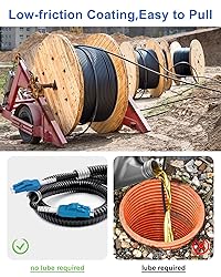 VANDESAIL 30M Uniboot LC to LC Single Mode Fiber