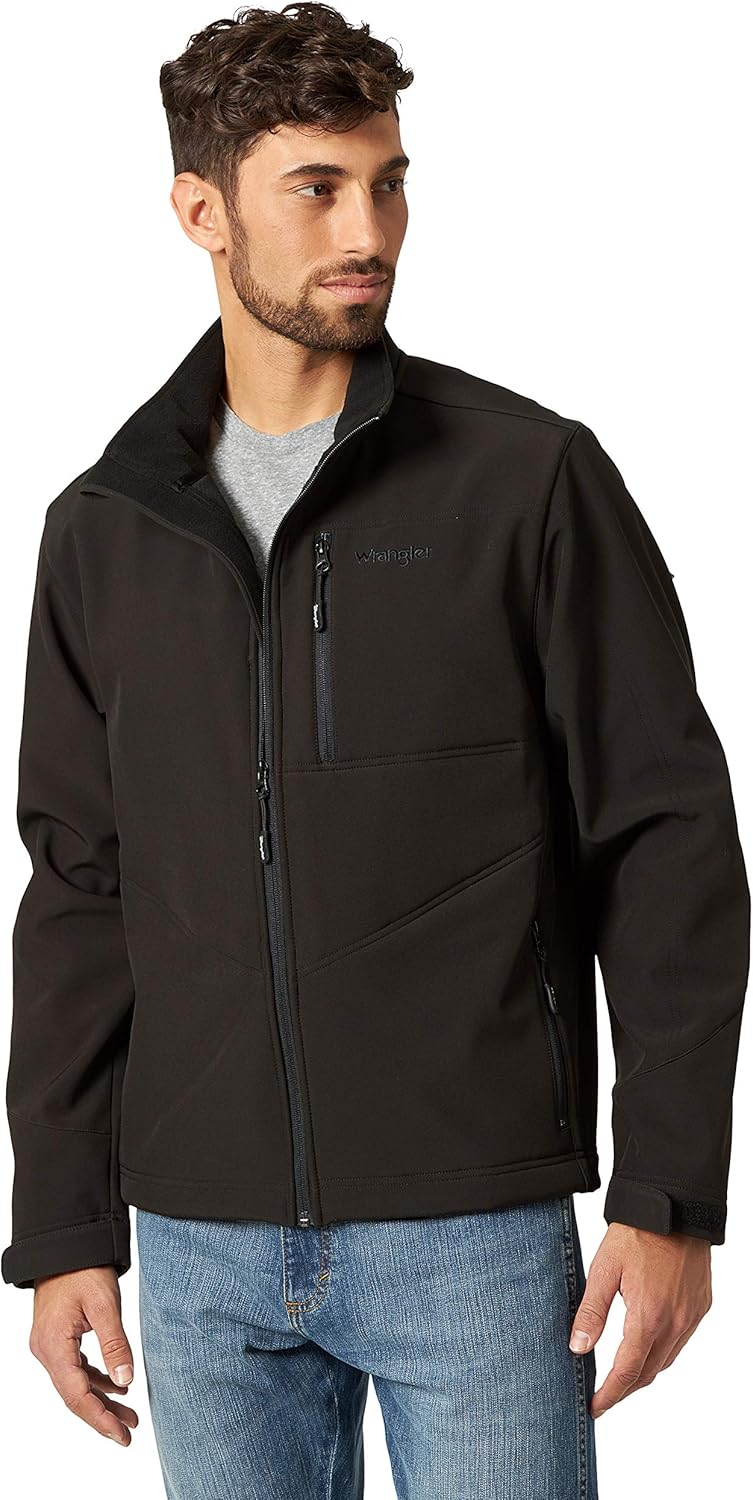 Wrangler mens Concealed Carry Trail Jacket Clothing