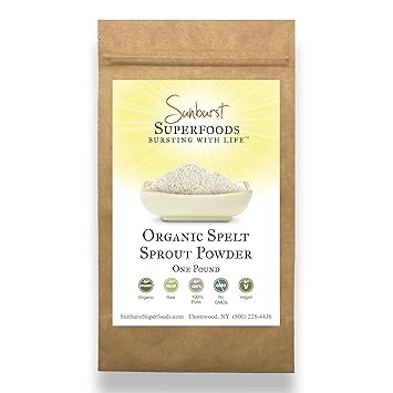 Amazon.com: RAW Sprout de farro Orgánica en polvo, 1 libra ...
