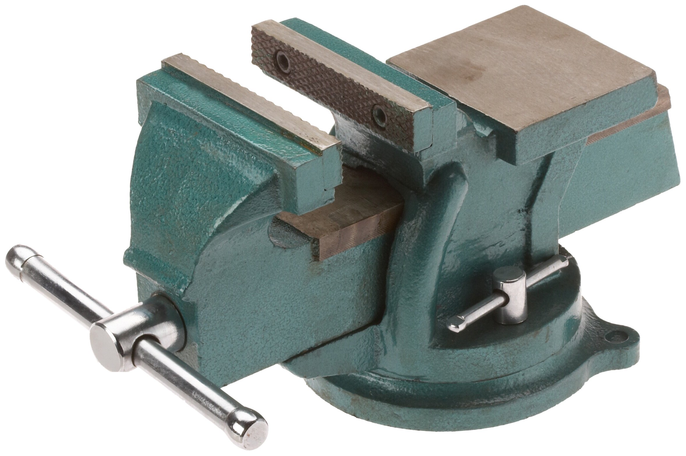 Mannesmann 73010 Bench Vice 100 mm Pivoting Cast Iron