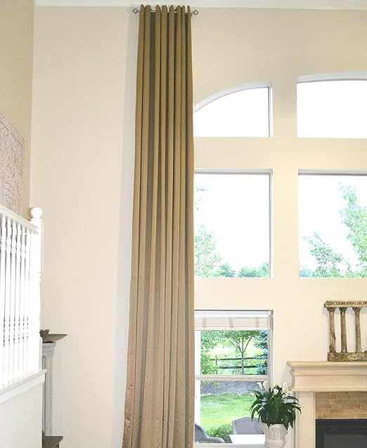 Amazon Com Ikiriska Blackout Extra Long Curtain For 2 Story