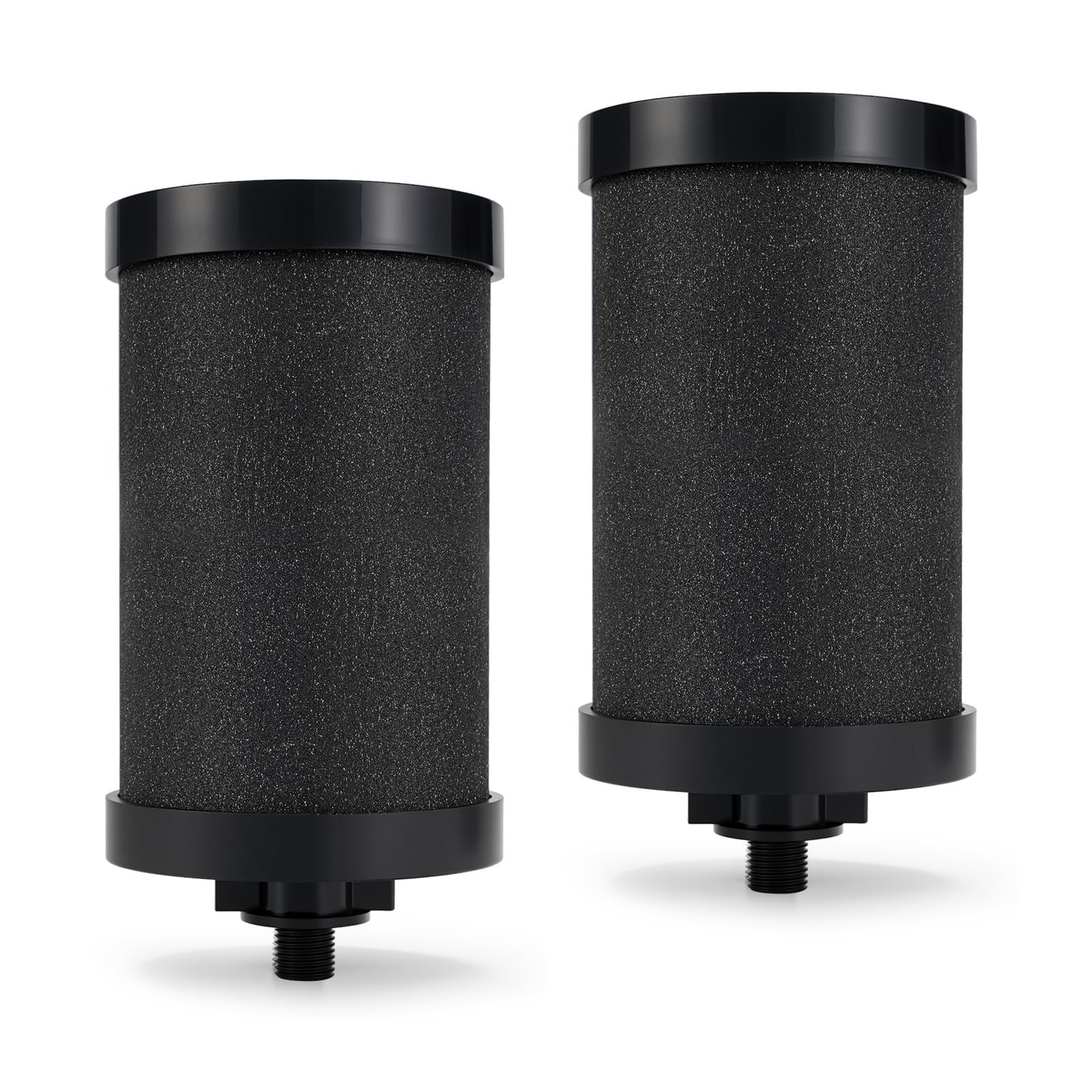 Photo 1 of 2387 Pro NSF Certified Replacement Water Filter Compatible with Alexapure Water Filtration System,Reduces chlorine, etc?Last Up to 5000 Gallons,Black(2 Pack)