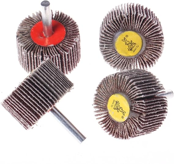 4Pcs 20mm Deburring Polishing Flap Wheel For Die Grinder Amazon.co.uk