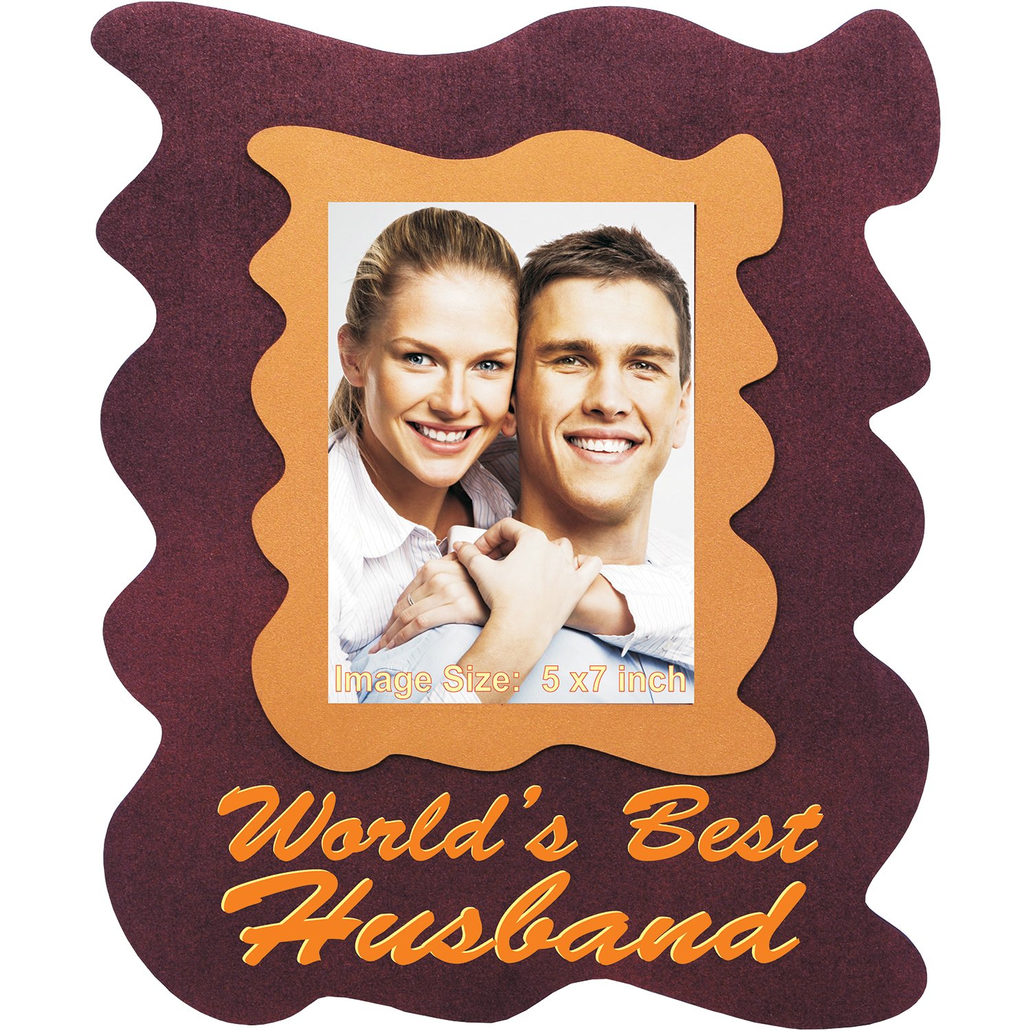 world best husband photo frame