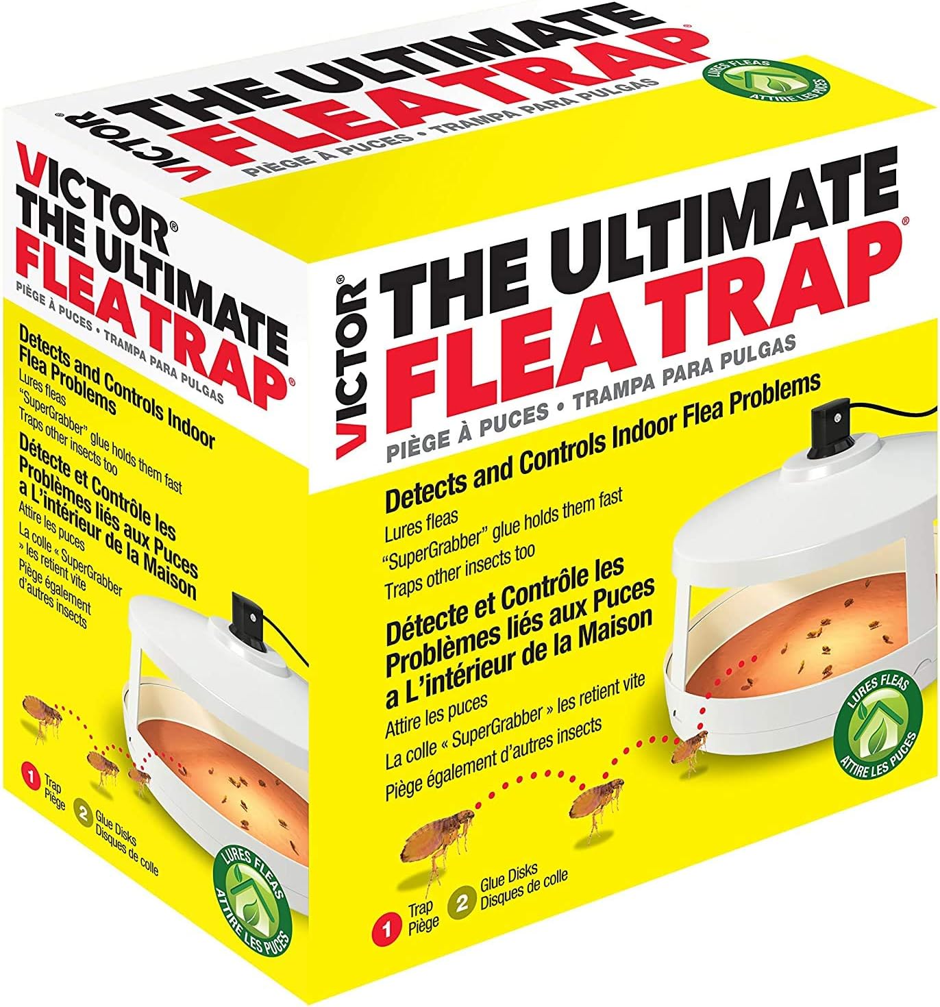 Victor M230A Ultimate Flea Trap : Home Pest Control Traps : Garden & Outdoor