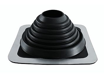 EPDM Dachdurchführung – Rohrmanschette Für Rohre 76-152 Mm, Dachabdichtungsflansch