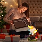TickTime Solar Garden Gnome Lights - Funny Outdoor Gnomes Gift for Mum Grandma view 7