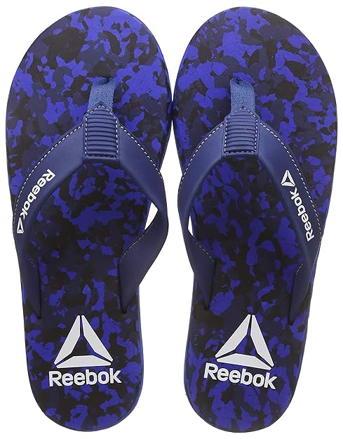 reebok sliders black