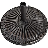 Bond Manufacturing 60480A Veranda Umbrella Base, 18kg, Antique Bronze