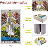 IXIGER Tarot Cards Deck with Guidebook 78 Cards 4.75 x 2.76 inches view 2