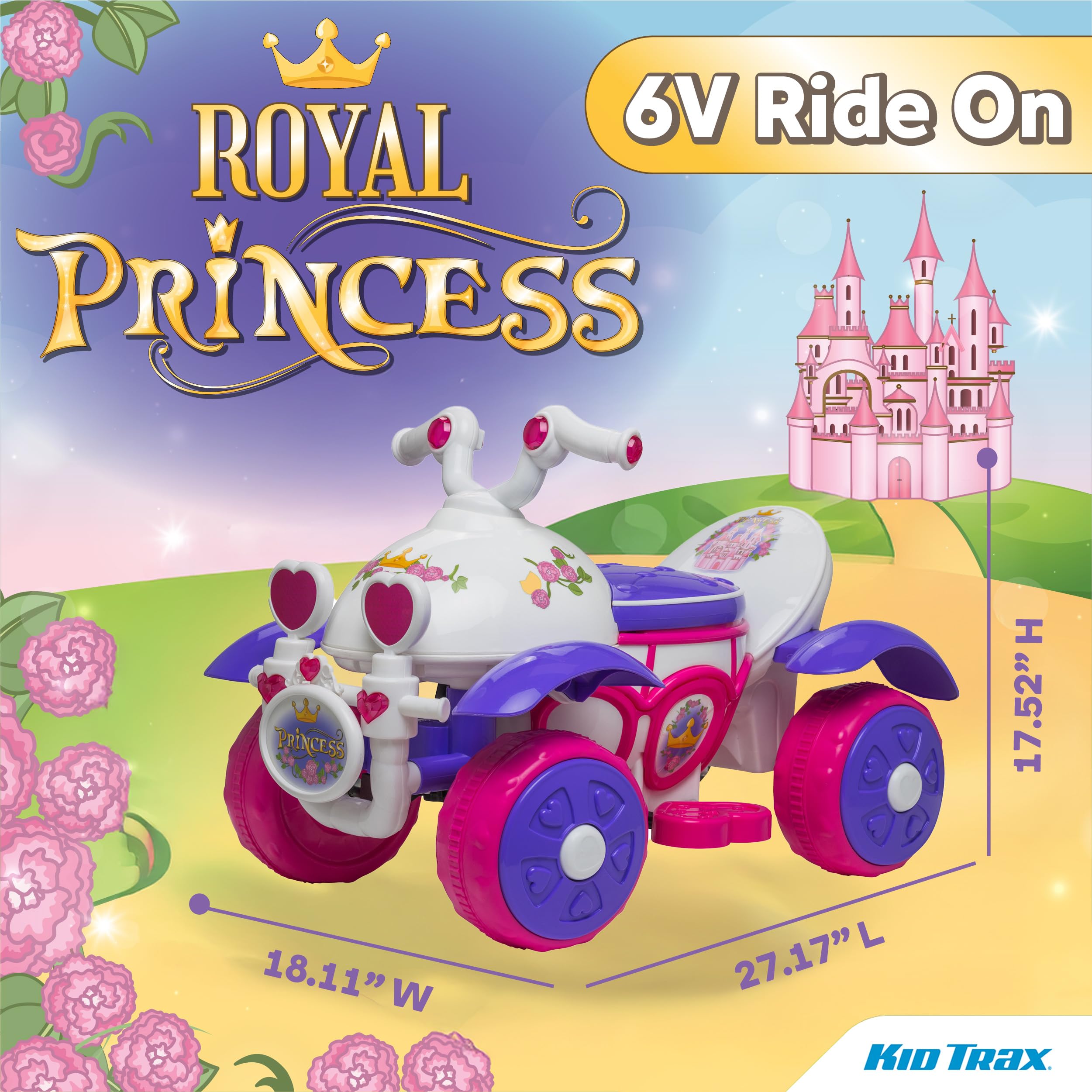 Kid Trax Royal Princess Ride On