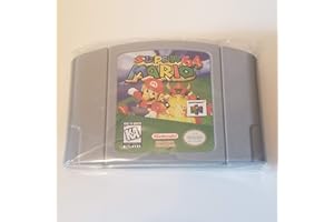 FURI TECHNOLOGY Super Mario 64 Game Card For Nintendo 64 N64 US Version